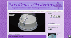 Desktop Screenshot of misdulcespastelitos.com